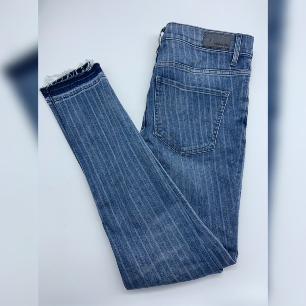 Express High Rise Skinny Jeans
